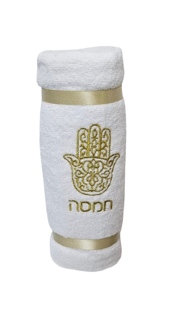 מגבת גוף חמסה צבע זהב 70X140 ס"מ